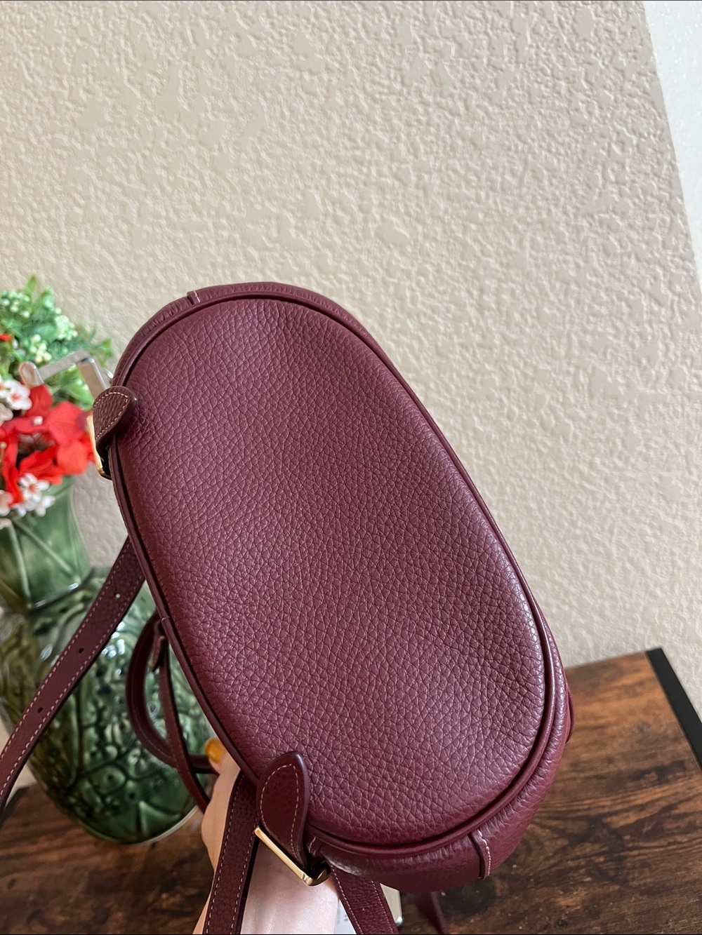 🆕 Coach Hadley Backpack dark wine - Picture 7 of 10